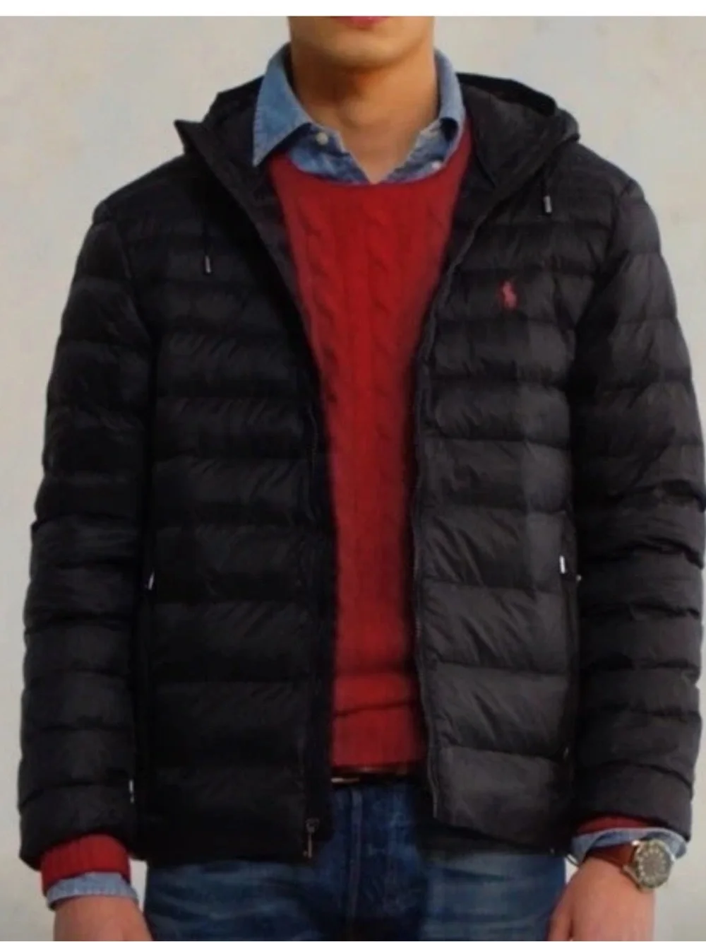 Polo Ralph Lauren Men’s Packable Puffer Coat Black size 3XB